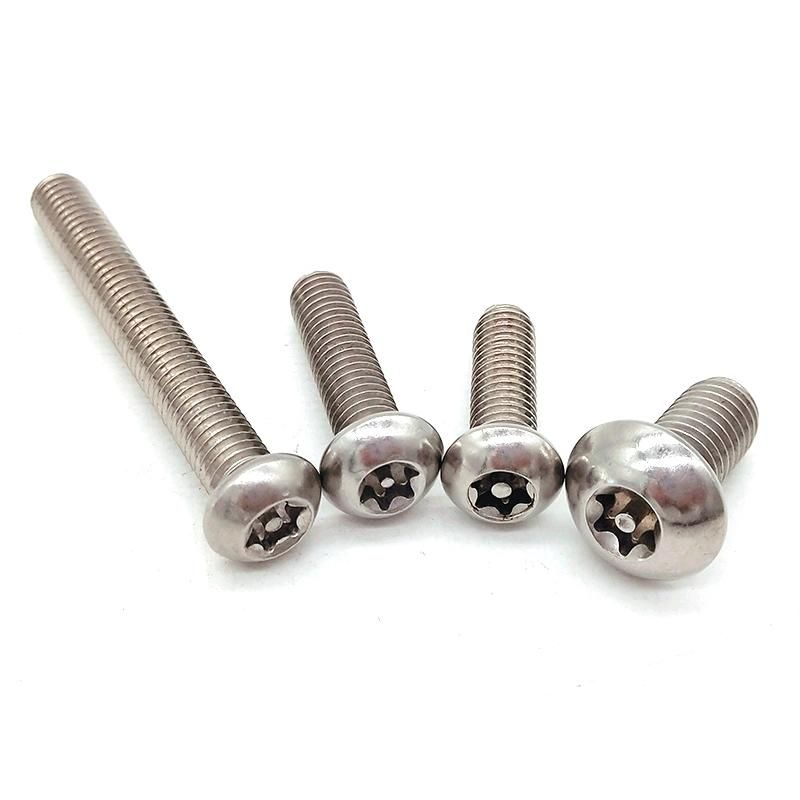 Stock ISO7380 Stainless Steel Socket Button Head Machine Screw