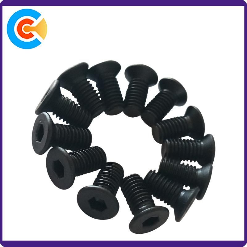 Carbon Steel Hex Socket Allen Square Flat Head Machine Screw