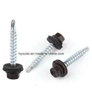 Self Drilling Screw Self Tapping Self Drill Screw Yellow White Color Zinc Plated