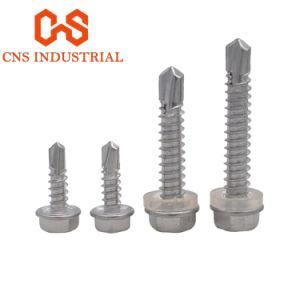 Building Roofing Screws with Washers Tornillos Hexagonal Hex Head Self Drilling Screws