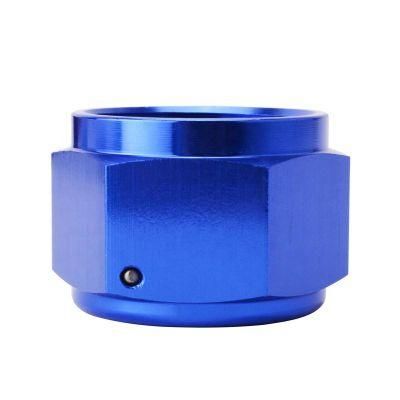 Aluminum an 10 Adapter Female Flare End Cover Plug Tube Nut Fitting