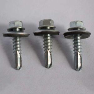 Good Quality Screw, Hex Head Self Drilling Screw, Zinc Plated