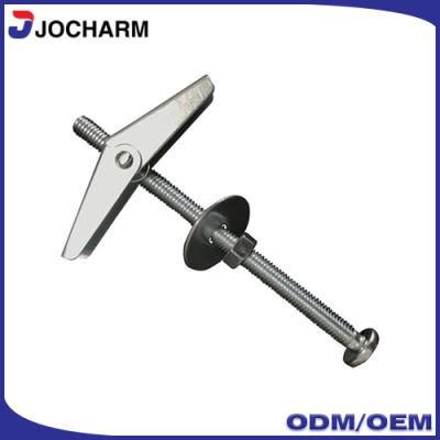 Stainless Steel Ss Wall Spring Toggle Anchor with Screw Bolt