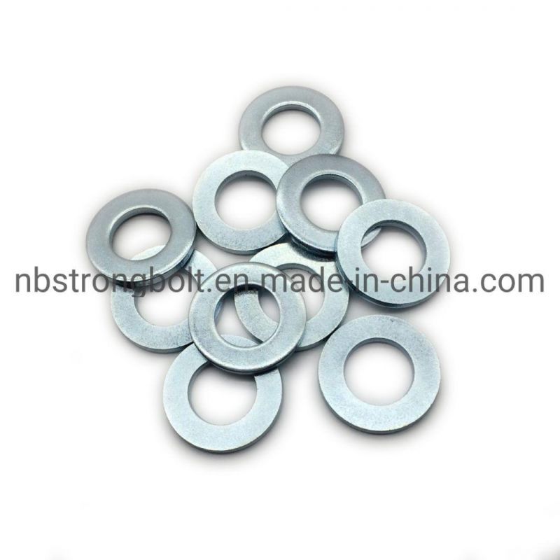 DIN125A Flat Washer with White Zinc Plated Cr3+ M24