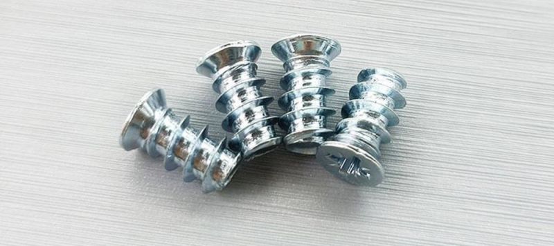 Flat Head Pozi Drive Zinc/Galvanized Furniture Fasteners Hardware Euro Screw/Tornillo Made in China