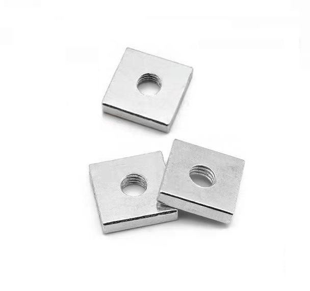DIN562, Hex Thin Nut, Square Nut, Zinc Nut, Yellow Nut, Black Nut 4.8 8.8 12.8 Galvanized Nut