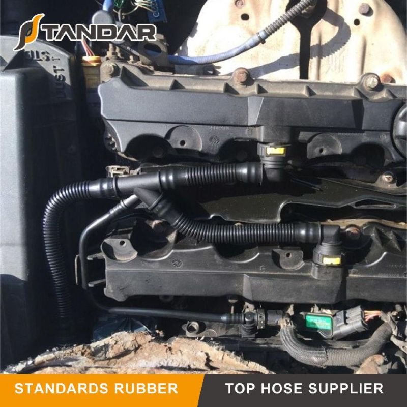 1192W0 Engine Crankcase Breather Pipe for Peugeot