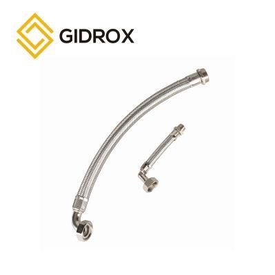 Stainless Steel Braided Flexible Hose with Elbow