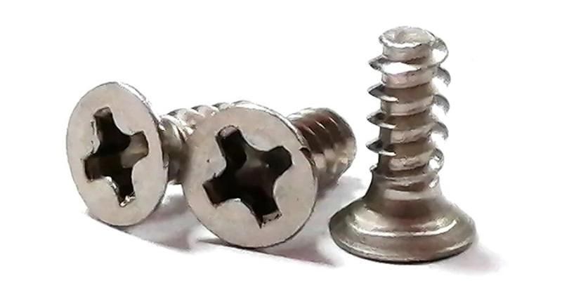 Stainless Steel 304 316 Countersunk Phillips Flat Head Self-Tapping Screws
