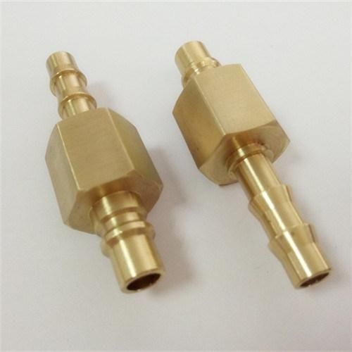 Nitto Standard Brass Male Nipple with Hose Barb