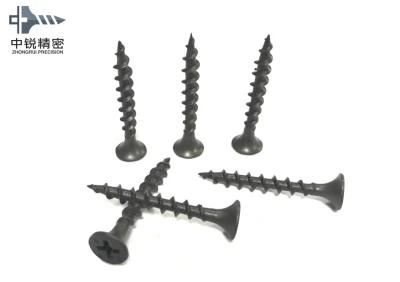 Black 7X1 Cold Heading Quality Phillips Bugle Head Drywall Screws