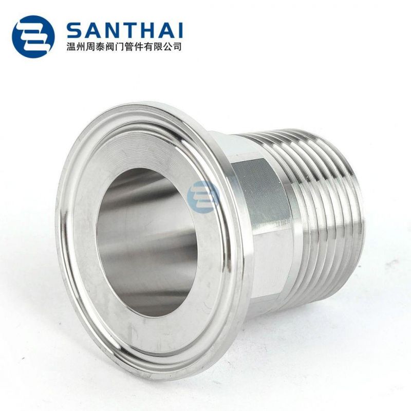 SS304 SS316L Sanitary Stainless Steel Nut Male Female Coupling Non-Standard Nut Customized Screw NPT Bsp SMS DIN
