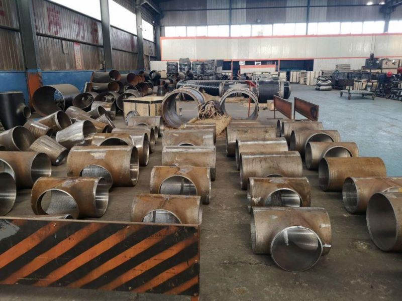 Carbon Steel Bw Pipe Fitting Sch40 Smls Equal Tee