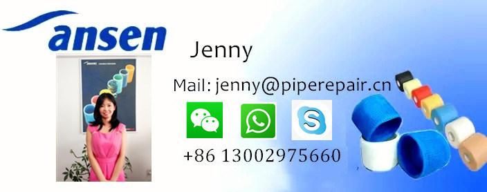 150mm Pipe 100mmm 9100mm Water Activited Fibreglass Wrap Cast Bandage