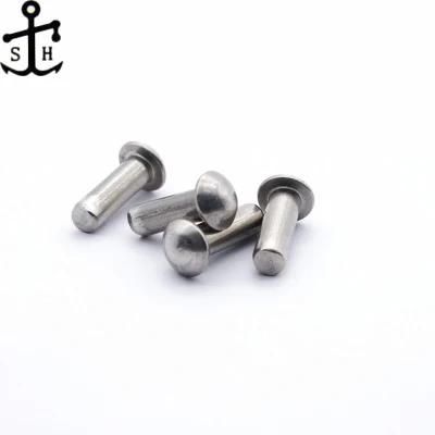 BS 4620 Metric Stainless Steel Cold Forged Snap Head Rivets Made in China