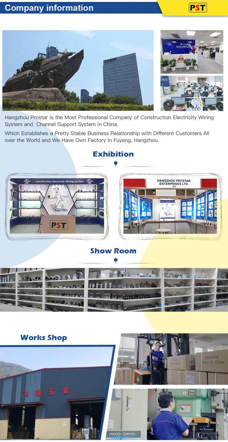 General Fittings for Channel Support System