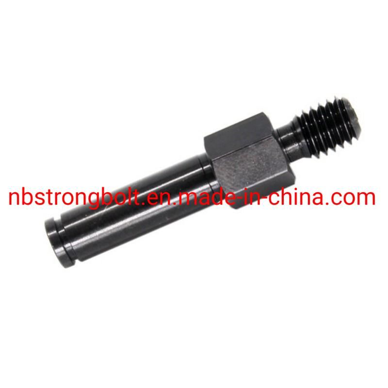 Cylindrical Locating Pin Shaft with External Thread Precision Guide Shaft Customization