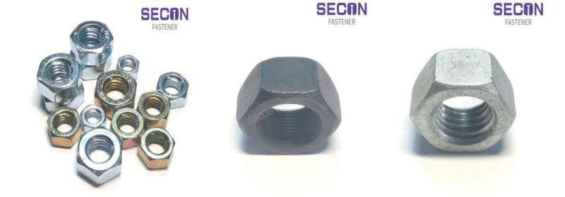 China Factory Supply Carbon Steel Stainless Steel DIN934 Hexagon Nut/DIN985 Nylon Insert Lock Nut/Coupling Nut/Hex Nut/Flange Nut/Wing Nut/Cage Nut/Tee Nut