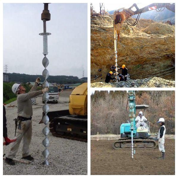 Celia Customized Design Steel Anchor Ground Screw Fence Post Spike