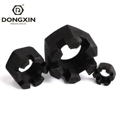 Metric Coarse and Fine Pitch Thread, Product Grades a and B, Hexagon Slotted Nuts, Castle Nut