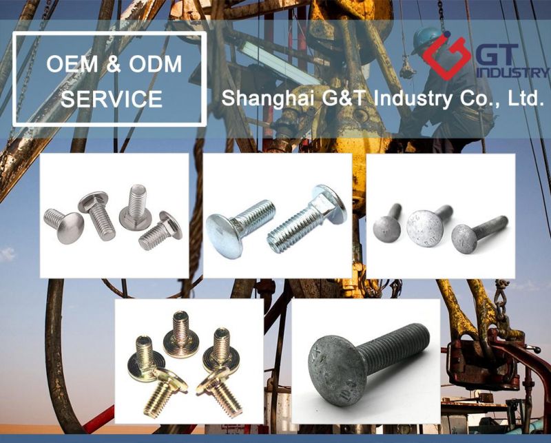 1/2-20 Fine Thread Bolts Zinc Black Oxide HDG Carbon Steel Many Sizes Galvanized Carriage Bolt Screw