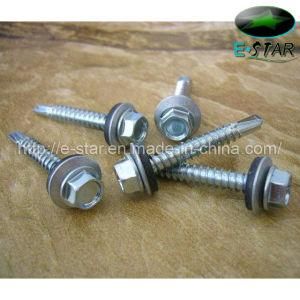 Hexagonal Head Self Drilling Screw With EPDM Washer