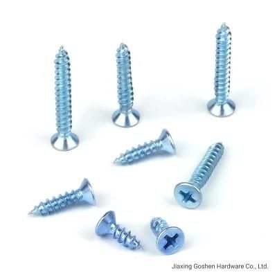 St4.8 Carbon Steel Csk Flat Head Self-Tapping Screw