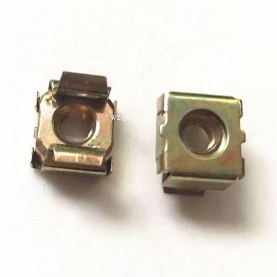 M4 M5 M6 M8 M10 M12 Carbon Steel Stainless Square Weld Lock Spring Cage Nuts for Wood Furniture