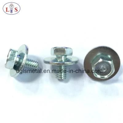Hexagon Head Bolt with Flat Washer Sems Machine Bolt