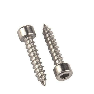 Nickel-Plated Hexagon Socket Cap Head Self-Tapping Screws GB70-85