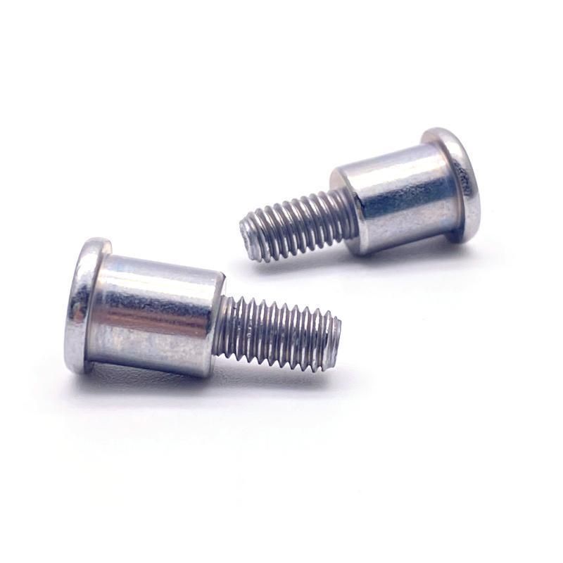 Zn-Ni Plated Stainless Steel Thin Flat Ultra Low Profile Torx Head Shoulder Screws