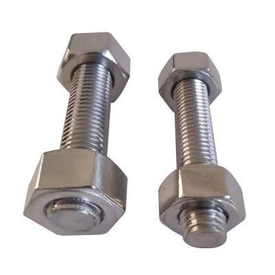 Stud Bolt 7/8&quot;X6&quot; ASTM A193 Gr. B7 with Nuts ASTM A194gr2h&Washers BS 3410