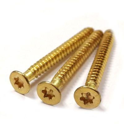 M2 M3 M4 M5 M6 M8 Brass Flat Countersunk Head Torx Self Tapping Screws
