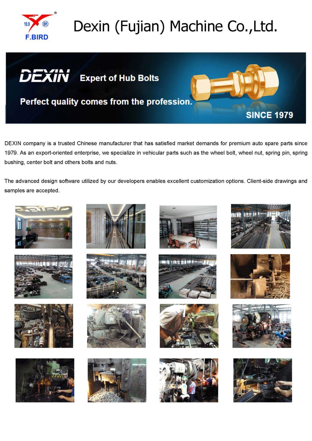 Front Wheel Hub Bolt for Scania