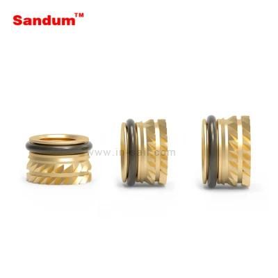 Customized Threaded Insert with Heat Staking and Ultrasonic Welding