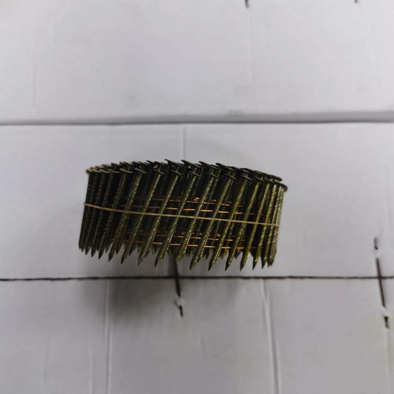 15 Degree 2-1/4inch X 0.099 Inch Galvanized Wire Collated Coil Nails