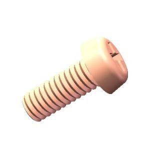 2016 Hot Sale Nylon Phillips Head Screw Plastic Bolts M4-10