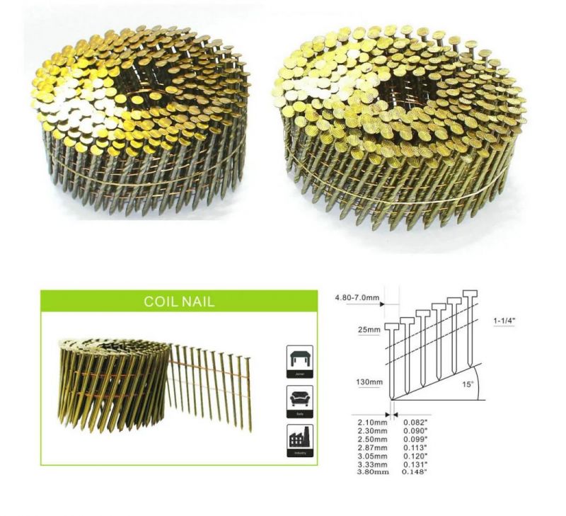 Bostitch N70c, N80c, N86c, N100c, N130c-2 Wire Nail Screw
