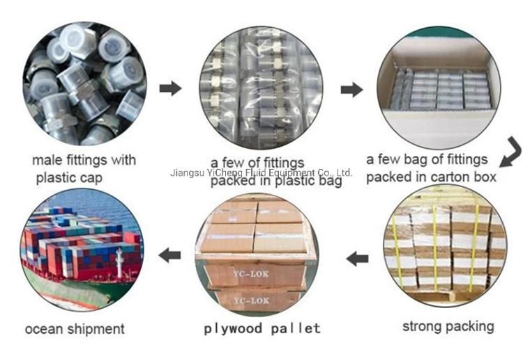 Ferrules of 1/4" Compression Double Ferrule Hydraulic Tube Fittings