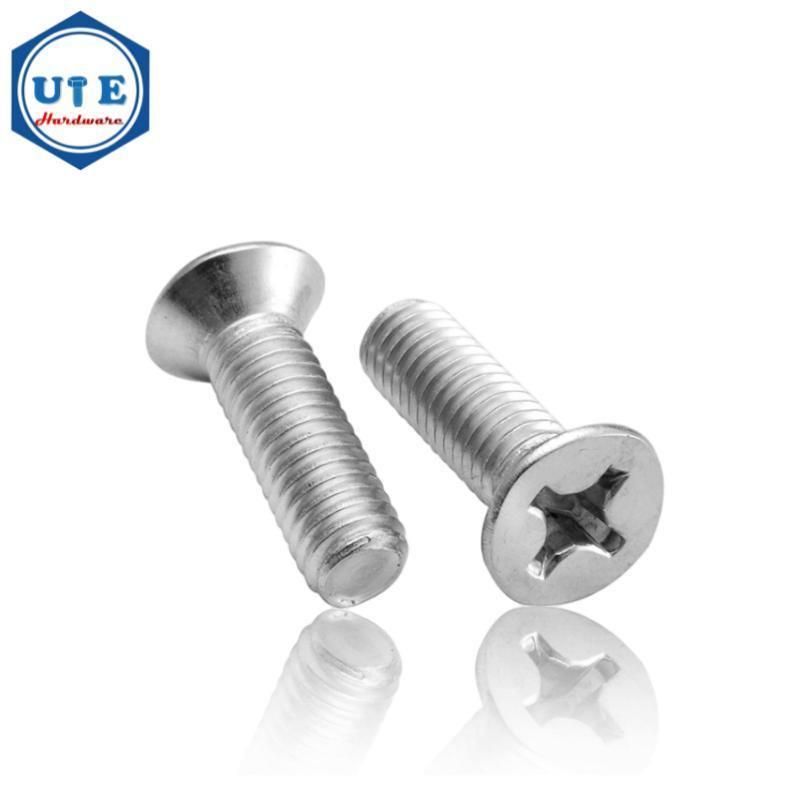 DIN 965 SUS304 Stainless Steel Cross Recessed Countersunk Head Screw