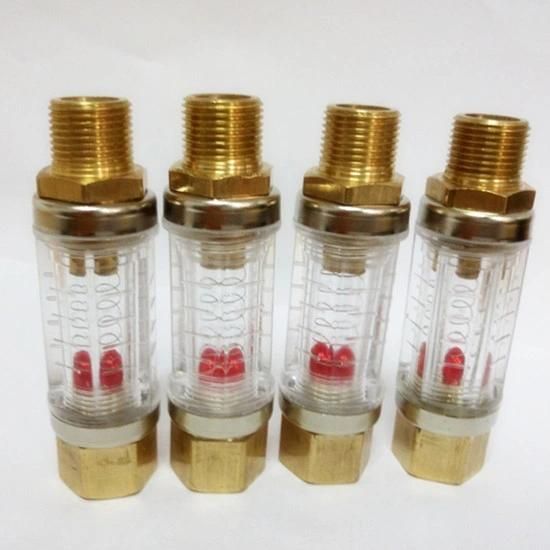 3/8 Male and Female Water Flow Meter and Visual Water Flow Indicator