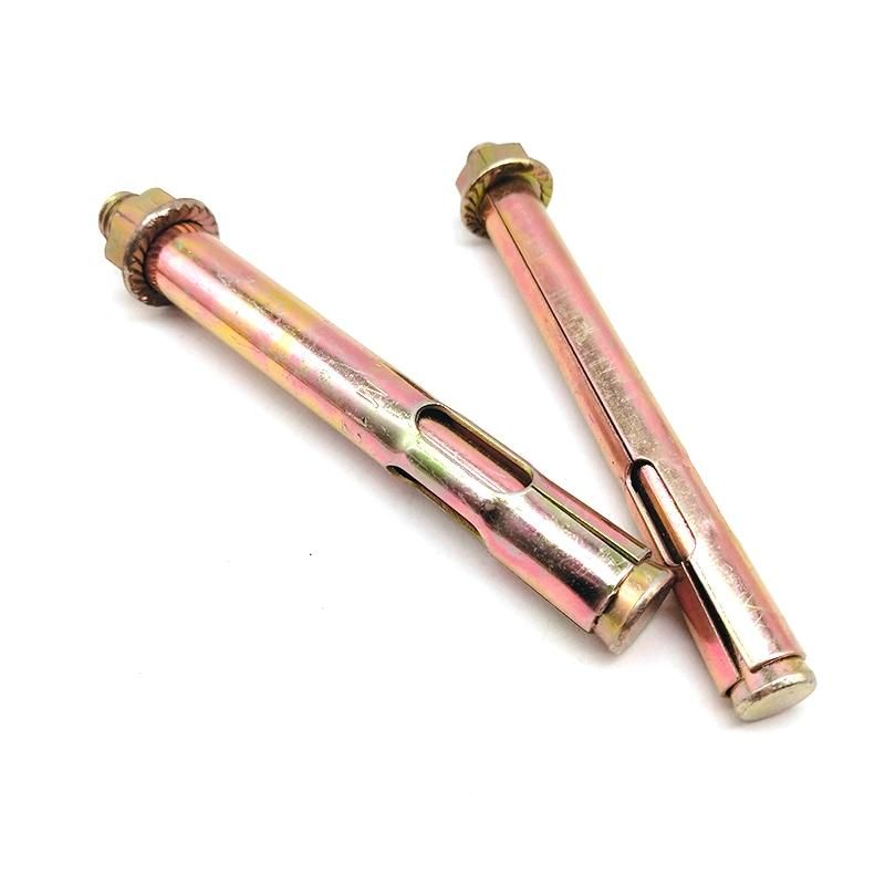 Carbon Steel M30 Zinc Shield Anchor Bolt with Hex Nuts