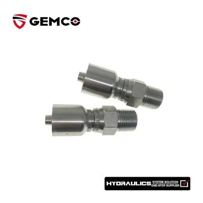 43 Series SAE Code 61 Flange Head - 67-1/2&deg; Elbow hydraulic fitting