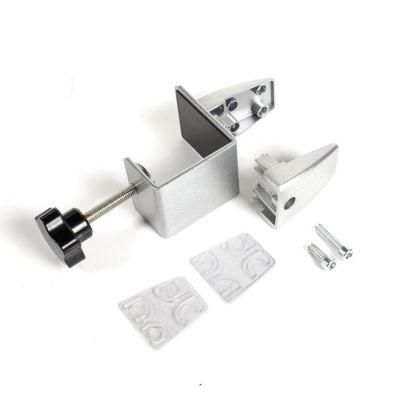Adjustable Desk Partition Clamp