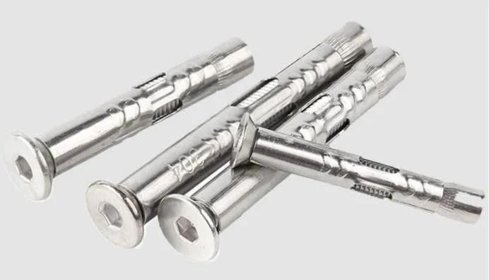 SS304 SS316 Stainless Steel High Strength ASTM DIN Standard Expansion Wedge Screw Anchor Bolt