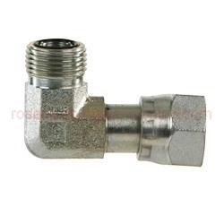 Ss-Fs6500 SAE O-Ring Face Seal Orfs Male X Female Swivel 90 Degree Elbow Stainless Steel Fitting