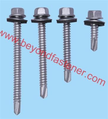Roofing Screw Dacromet Plating Self Drilling Screw Ruspert/Fastener/Epoxy Screw