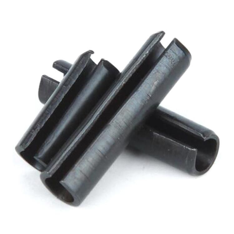 DIN1481 Slotted Spring Pins Carbon Steel Black Oxide Galvanized