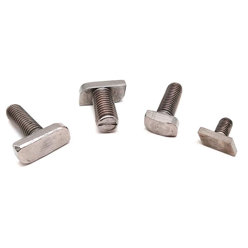 Stainless Steel 304/316 M8-10 Square T Bolt