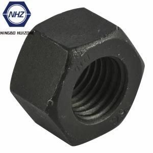 Hex Heavy Nut Black ASTM A563-A/C/Dh